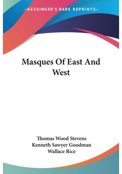 Masques Of East And West