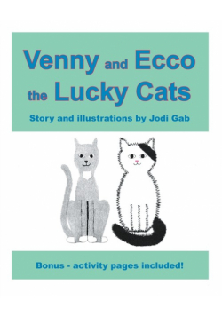 Venny and Ecco the Lucky Cats