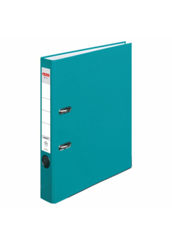Segregator A4 5cm PP turkusowy karaibski Q file