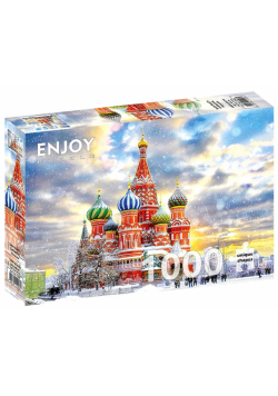 Puzzle 1000 Katedra Św. Bazylego/Moskwa/Rosja