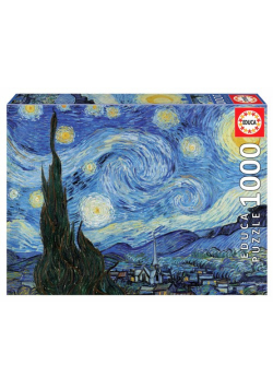 Educa Puzzle 1000 Gwiaździsta noc Vincent van Gogh