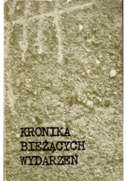 Kronika bieżących wydarzeń