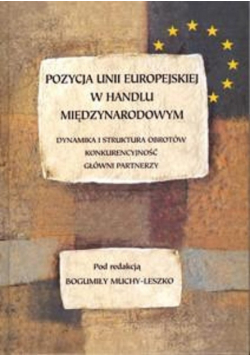 Pozycja Unii Europejskiej w handlu międzynarodowym