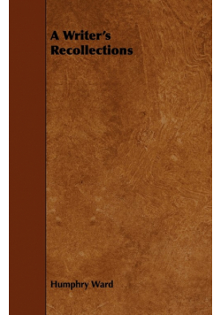 A Writer's Recollections
