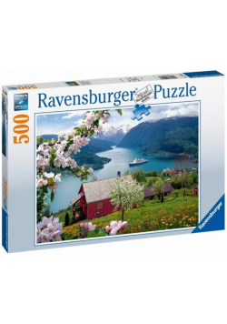 Puzzle 500 Skandynawska idylla