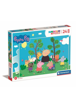 Puzzle 24 Maxi Super Kolor Peppa Pig