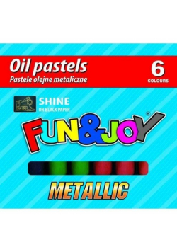 Pastele olejne metaliczne 6 kolorów