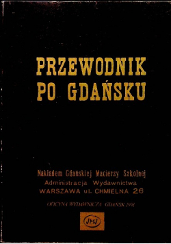 Przewodnik po Gdańsku Reprint z 1938 r.