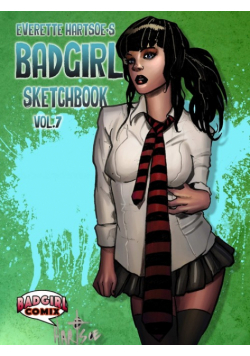 Badgirl Sketchbook Vol.7-House Of Hartsoe Cover