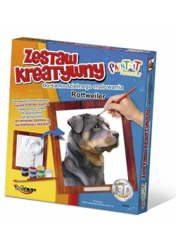 Zestaw Kreatywny do malowania - Rottweiler
