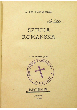 Sztuka romańska  1950 r.