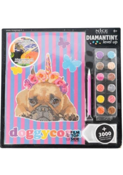 Mozaika diamentowa Level Up - Doggycorn