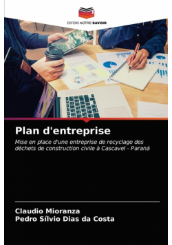 Plan d'entreprise