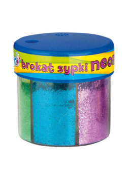 Brokat neonowy 6 kolorów 50g ASTRA