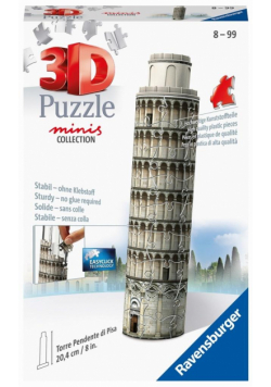 Puzzle 3D 54 Mini budowle. Krzywa Wieża w Pizie