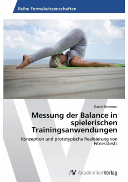 Messung der Balance in spielerischen Trainingsanwendungen