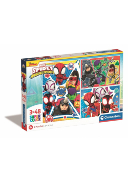 Puzzle 3x48 Super Kolor Spidey and his Friends