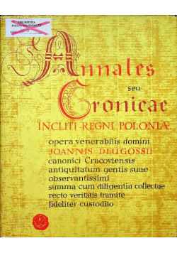 Annales seu Cronicae Incliti Regni Poloniae