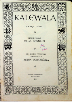 Kalewala Epopeja fińska