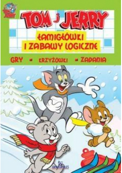 Tom i Jerry.Łamigłówki i zabawy logiczne (zielone)
