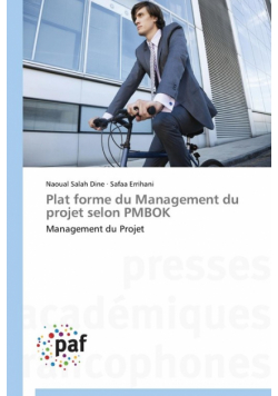 Plat forme du management du projet selon pmbok