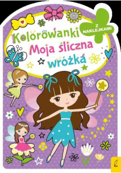 Kolorowanka z wykrojnikiem. Moja śliczna wróżka