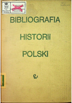 Bibliografia historia Polski tom III