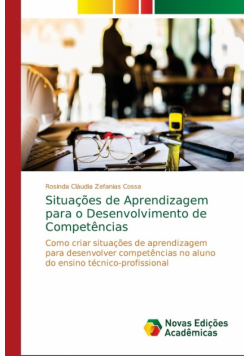 Situações de Aprendizagem para o Desenvolvimento de Competências