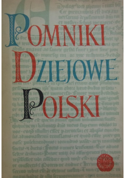Pomniki dziejowe Polski Tom VII Część 3