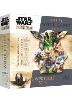 Puzzle drewniane 500+5 Tajemniczy Grogu TREFL