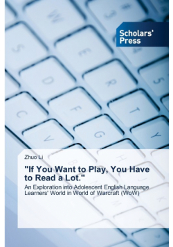 "If You Want to Play, You Have to Read a Lot."