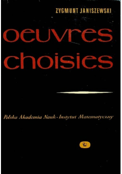 Oeuvres Choisies