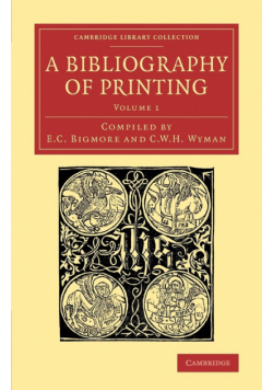 A Bibliography of Printing