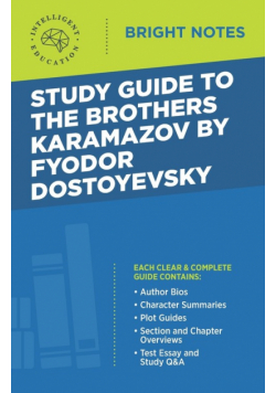 Study Guide to The Brothers Karamazov by Fyodor Dostoyevsky