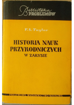Historia nauk przyrodniczych w zarysie
