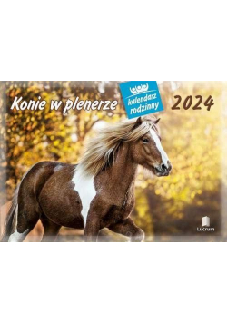 Kalendarz 2024 Rodzinny Konie w plenerze
