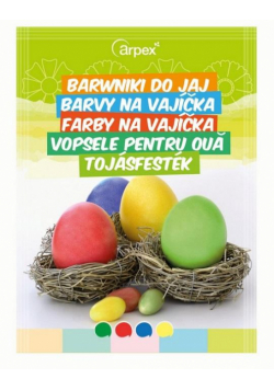Barwniki do jaj 4 kolory