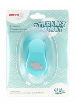 Dziurkacz ozdobny - Cukierek 2,5cm MIX