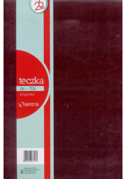 Teczka A4 708 czerwona