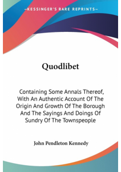 Quodlibet