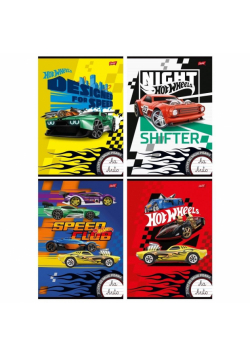 Zeszyt A4/32K linia Hot Wheels (15szt)