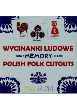 Wycinanki ludowe gra memory Polish folk cutouts