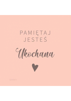 Podstawka korkowa - Pamiętaj jesteś ukochana