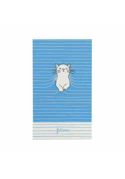 Notes - Purrrfect Place - Bold Blue