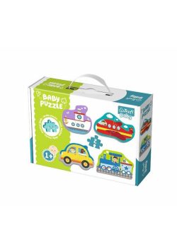 Puzzle Baby Classic - Pojazdy Transport TREFL