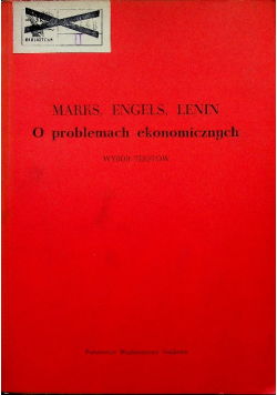 O problemach ekonomicznych