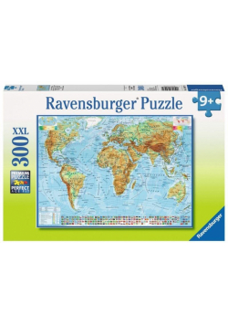 Puzzle 300 Polityczna mapa świata XXL