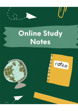 Online Study Notes