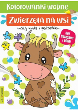 Kolorowanki wodne - Zwierzęta na wsi