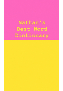 Nathan's Best Word Dictionary